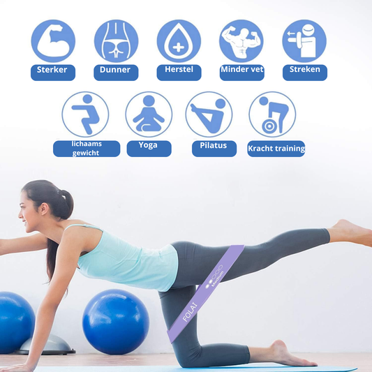 Weerstand banden set van 5